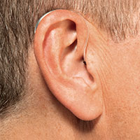 Reciever-in-the-canal (RIC) hearing aid